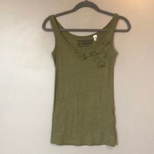 3 for 15!!💕 Threads 4 Thought tank top  olive